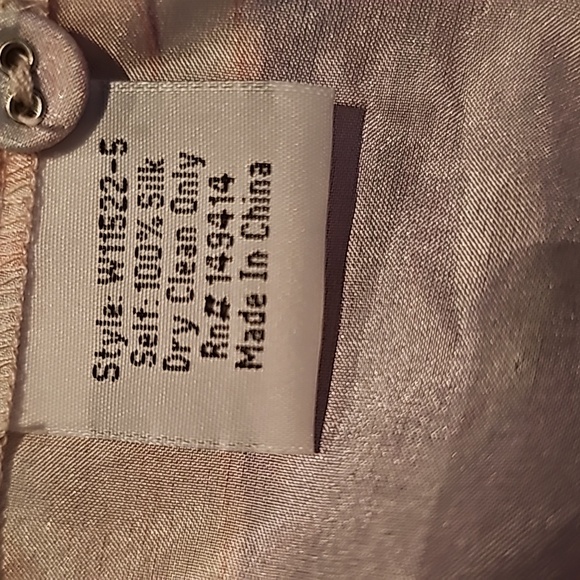 Johnny Was Silk Blouse Gorgeous Swirl Print  Laguna Vesper - Picture 8 of 9